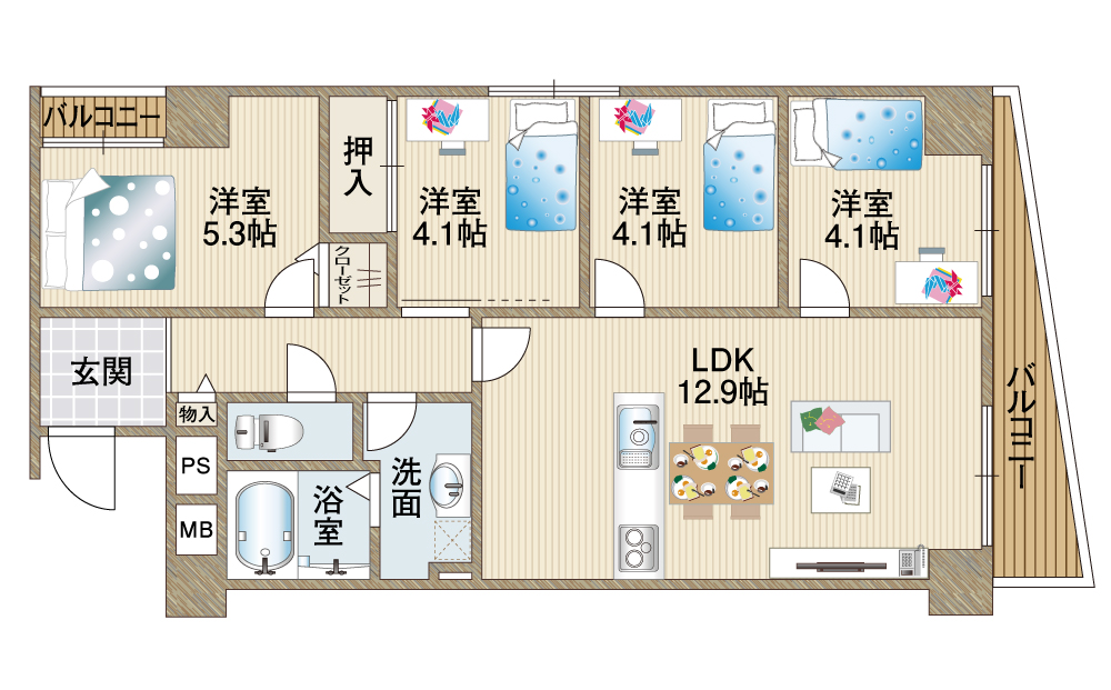 間取