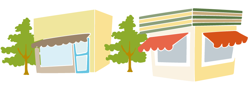 スーパーが徒歩5分